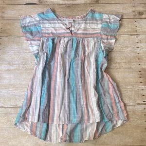 NWT Knox Rose Stripe Blouse Size Medium